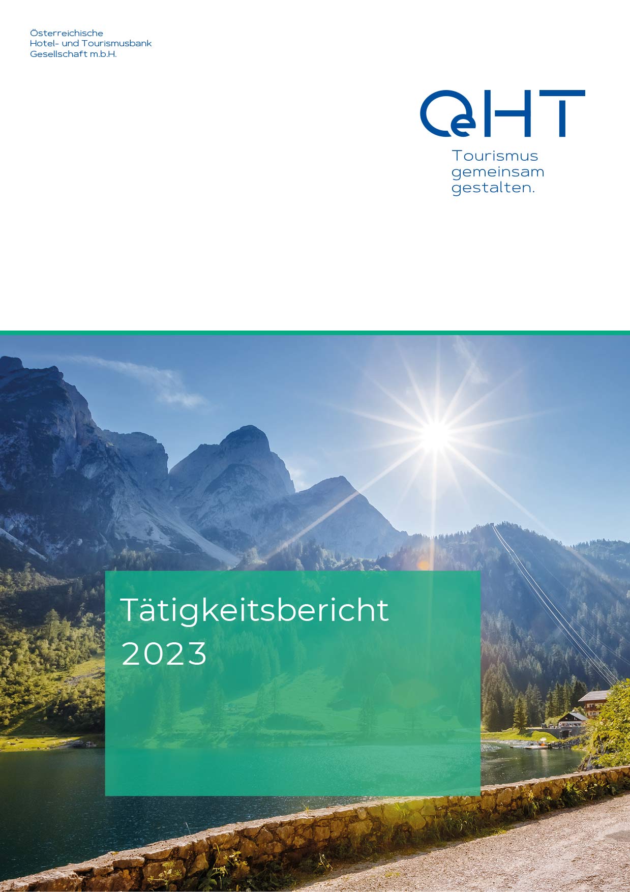 Cover OeHT Tätigkeitsbericht 2023